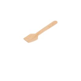 Cuillères à glace jetables - 100 pièces - 9,6 CM - Bois de bouleau - Fiesta Green - DK399