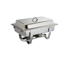 Chafing dish - 1/1 GN - 9 Litre - Argent - H 27 x 33,2 x 59 CM - Inox - Olympia - K409