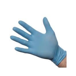 Gants jetables - Petit - 100 pièces - Bleu - Nitrile - Y478-S