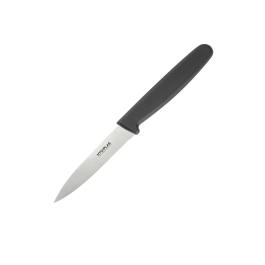 Couteau d'office - Noir - H 1,5 x 1,8 x 18 CM - Inox - Hygiplas - C268