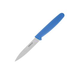 Couteau d'Office - Bleu - H 1,5 x 1,8 x 18 CM - Acier Inoxydable - Hygiplas - C544