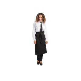 Tablier - Unisexe - Regular Fit - Noir - 91,5 x 76,2 CM - Polyester/Coton - Whites Chefs Clothing - A968
