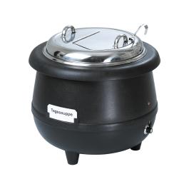 Marmite à soupe - 10 Litres - Noir - Bartscher - 100047