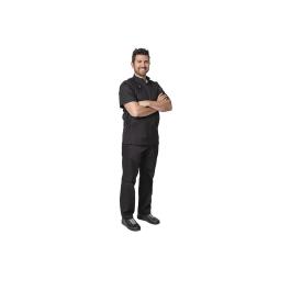 Veste de cuisine - Unisexe - Noir - Polyester/Coton - Chef Works Urban - B472