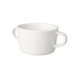 Tasse à soupe - 30 CL - 6 pièces - Blanc - Mammouth - Budgetline - 515053