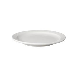 Assiette - Ø21 CM - Blanc - 6 pièces - Mammouth - Budgetline - 506969