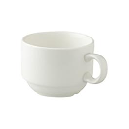 Tasse - 17.5 CL - 6 Pièces - Empilable - Blanc - Palmer - Ivoire Royal - 129288