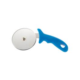 Roue à pizza - 24 CM - Bleu - acier inoxydable - Diamant - AC-ROM