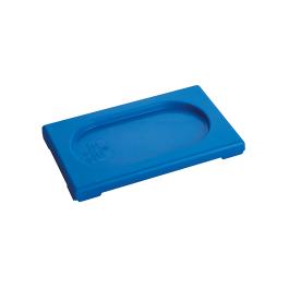 Couvercle Gastronorm - 1/9 GN - 17.6 x 10.8 CM - Polypropylène - Bleu - - -40°C / +95°C - Standard - Caterchef - 853889