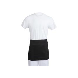 Tablier - Unisexe - Noir - 75 x 37,3 CM - Polycoton - Vêtements de Chefs Blancs - B131