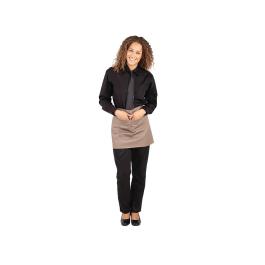 Tablier - Court - Unisexe - Marron Clair - 75 x 37,3 CM - Polyester/Coton - Vêtements de Chef Blancs - B432