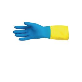 Gants de travail - Imperméables - Jaune/Bleu - Mapa - FA296-M