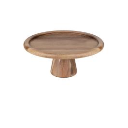 Plateau à gâteaux - H 12,7 CM - Bois d'acacia - Olympia - FE150