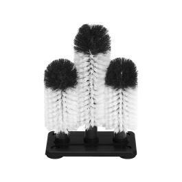 Brosse à rincer - 3 pièces - 18 x 25 x 18 CM - Plastique - Bar Professional - BBK1825