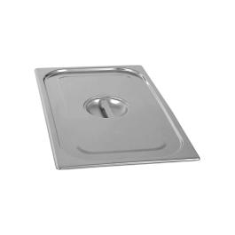 Couvercle Gastronorm - 1/4 GN - acier inoxydable - Budget Line - G-Line