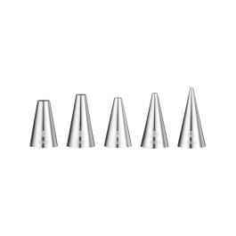 Buses - lisses - acier inoxydable 1810 - Hendi - 551691