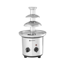 Fontaine à chocolat 3 étages - inox - H 39 X 21 CM - Hendi - 274101