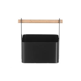Porte-couverts - Acier inoxydable - Noir - Hendi - 427057