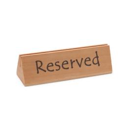 Support de table réservé - H 4,4 x 4,4 x 15,2 cm - Hendi - 664308
