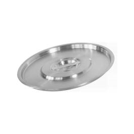 Couvercle pour seau à fond renforcé - inox - H 2,5 X 30 X 30 CM - Hendi - 516690