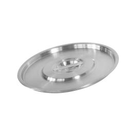 Couvercle pour seau à fond renforcé - acier inoxydable - H 2,5 X 30 CM - Hendi - 516713
