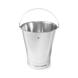 Seau à fond renforcé - inox - H 37,5 X 32 X 33,5 CM - Hendi - 516720