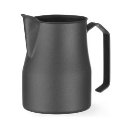 Pot à lait - 0,7 litre - H 13 x Ø8,4 CM - Noir - Hendi - 451045