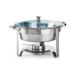 Chafing dish - rond - inox 18 0 - H 27 X 39 CM - Hendi - H470619