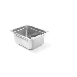 Bac gastronorme - 1/2 GN - 9,5 L - H 14,8 x 26,4 x 32,4 CM - Hendi - 801413