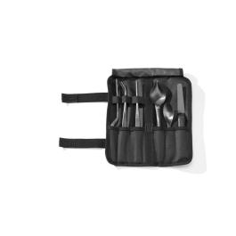 Set de préparation pour chef - 6 pièces - Noir - H 2.6 x 22 x 40 CM - Hendi - 400074