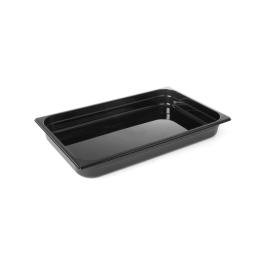 Récipient - 1/1 GN - 9 litres - Noir - H 6.4 x 32.2 x 52.6 CM - Hendi - 862209