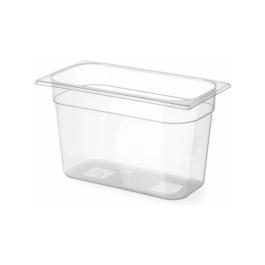 Conteneur - 1/3 GN - 7,8 litres - Transparent - H 19,5 x 17 x 32 CM - Hendi - 880203