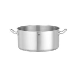 Casserole - Basse - Sans couvercle - 12 litres - H 15.4 x Ø 32 CM - Hendi - 837689