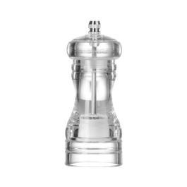 Moulin à poivre - Transparent - H 11,3 x 5 x 5 CM - Hendi - 469620