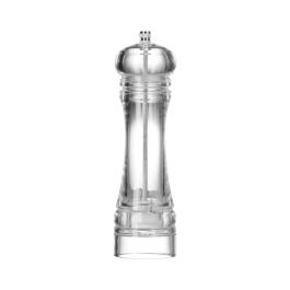 Moulin à poivre - Transparent - H 21,5 x 6 x 6 CM - Hendi - 469668