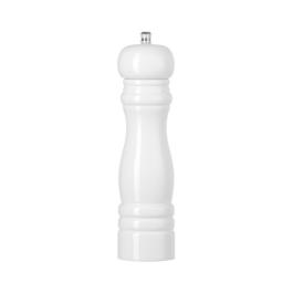 Moulin à sel - Bois - Blanc - H 21,5 x Ø 5,5 CM - Hendi - 469606