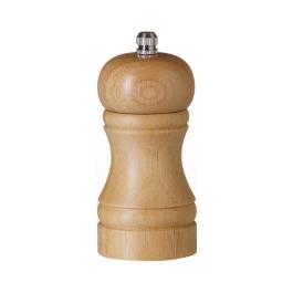 Moulin à sel - Bois - Bois clair - H 11,3 x Ø 5 CM - Hendi - 469699