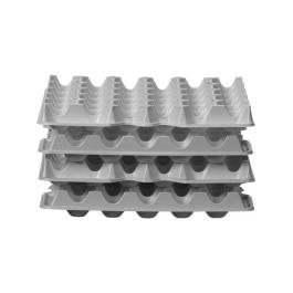 Casiers à œufs - Ovobox 120 - 4 pièces - H 4 x 29 x 28.6 CM - Hendi - 870792