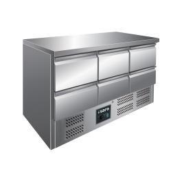 Etabli réfrigéré - H 95 x L 179,5 CM - inox - Saro - 323-10041