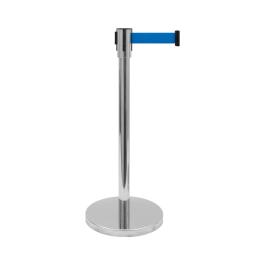 Poteau barrière avec cordon - Bleu - Saro - 399-1008