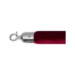 Cordon barrière - Rouge/Argent - Saro - 399-1026