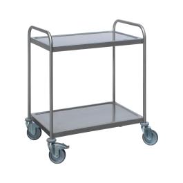 Chariot de service - inox - H 97 x L 70 x P 47,5 CM - Saro - 487-2007
