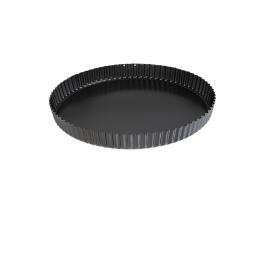Moule à quiche - Ø 30 x H 3,5 CM - Acier carbone - Vogue - DB568
