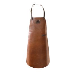 Tablier - Cuir - Cognac - Cuir artisanal