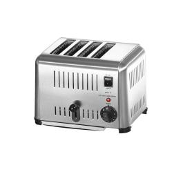 Grille-pain - 4 fentes - acier inoxydable - 1800 W - G-Line