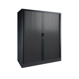 Armoire à portes roulantes - Anthracite - H 135 x 120 x 43 CM - Proflight