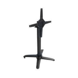 Pied de table - Noir - H 72 x 48 x 48 CM - Aluminium - Bolero - GP773