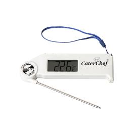 Jauge de Température à Coeur - H 4.5 x 1.7 CM - 0.09 KG - 15.2 CM - Acrylonitrile-Butadiène-Styrène (Abs) - -50°C / +300°C - Caterchef - 208072