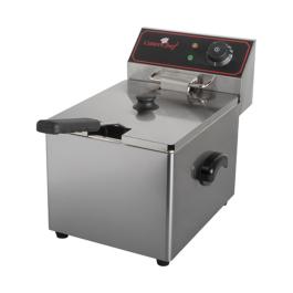 Friteuse - H 34,6 x 26,3 x 40,9 CM - 7 KG - 220 - 240 V - 3250 W - Inox - 8 Litres - Electrique - Caterchef - 688008