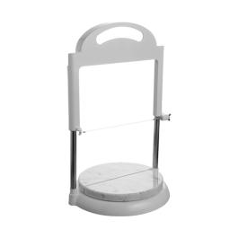 Coupe-fromage - H 36 CM - 3,39 KG - Ø27 CM - Marbre - 020040